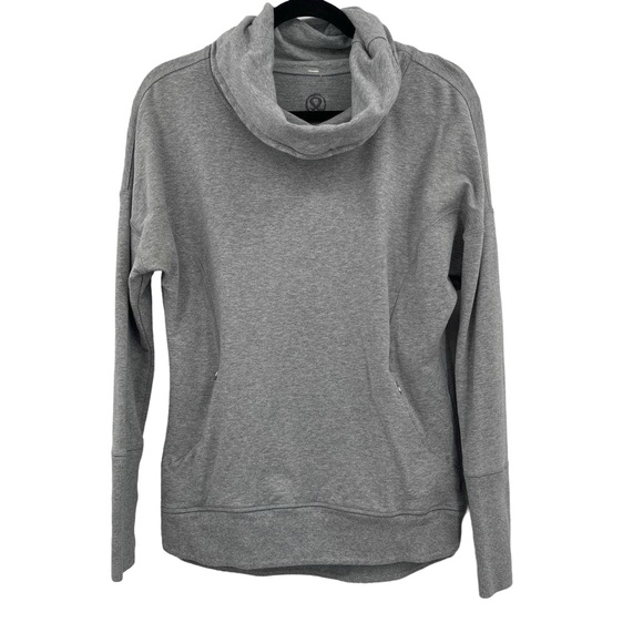 Lululemon Women's Rest Day Pullover Vintage Sports Grey Size 6 - Picture 5 of 12